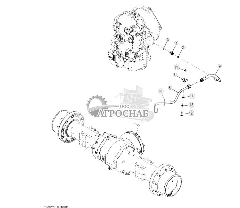 Гидравлическая система стояночного тормоза ( - 303523) - ST818882 212.jpg